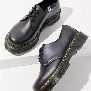 Dr. Martens 1461 Bex Smooth Leather Platform Oxford